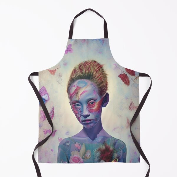 Item preview, Floral Alien Boy and Butterflies designed and sold by PlacidHinds.