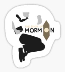 Logo des Buches Mormon Sticker