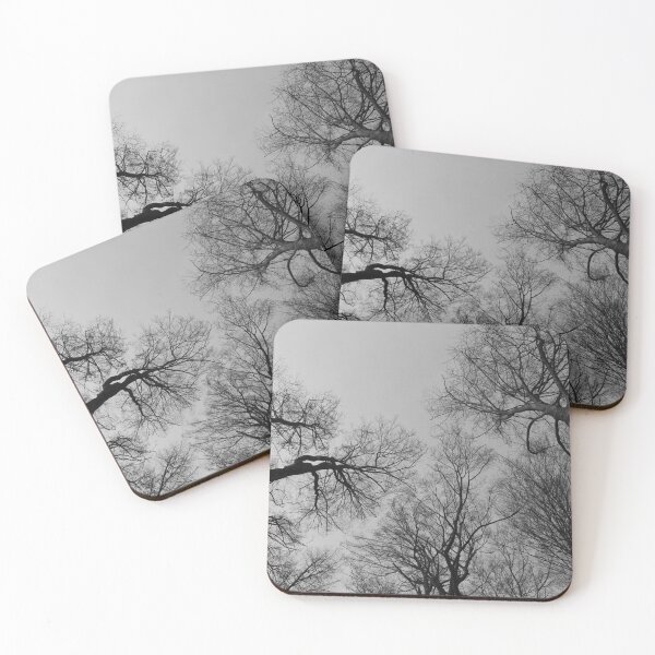 Item preview, Treetops in black and white designed and sold by Toonia.