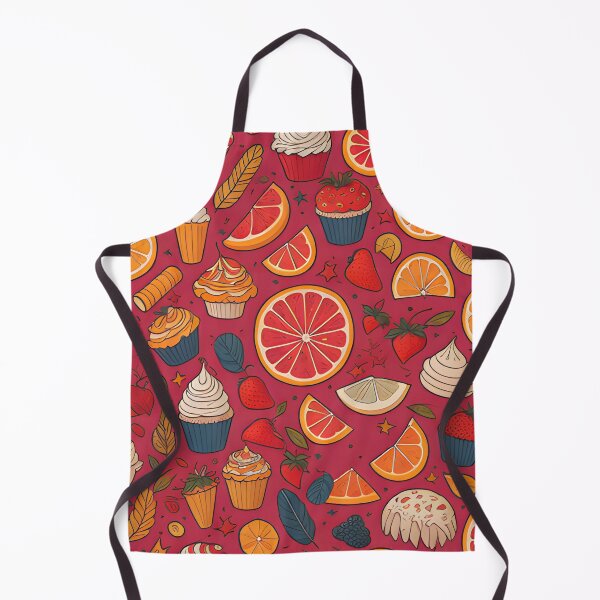 Item preview, Vibrant Food Pattern 1 designed and sold by Dreamy-Spirit.
