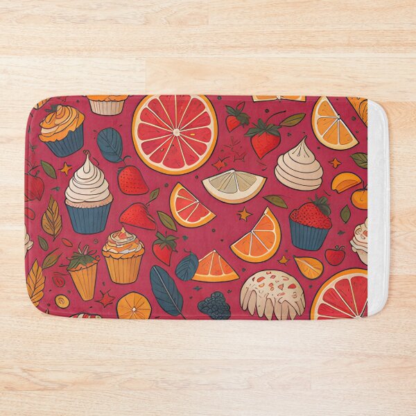 Item preview, Vibrant Food Pattern 1 designed and sold by Dreamy-Spirit.