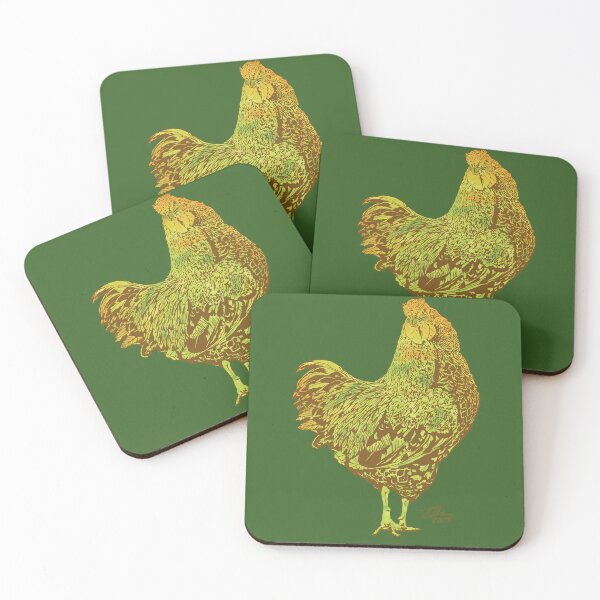 Item preview, Another Abstracted Chicken 6 designed and sold by Zia Frazier.