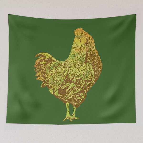 Item preview, Another Abstracted Chicken 6 designed and sold by Zia Frazier.