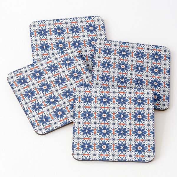 Item preview, Fourth of July Pattern Flower Center designed and sold by MiracleROLArt.