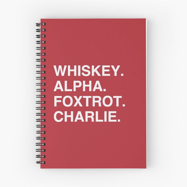 Item preview, Whiskey Alpha Foxtrot Charlie (Wrexham) designed and sold by Confusion101.