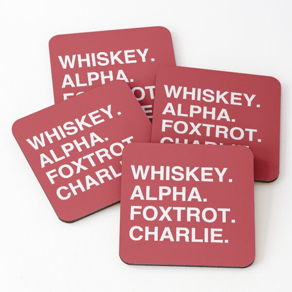 Item preview, Whiskey Alpha Foxtrot Charlie (Wrexham) designed and sold by Confusion101.