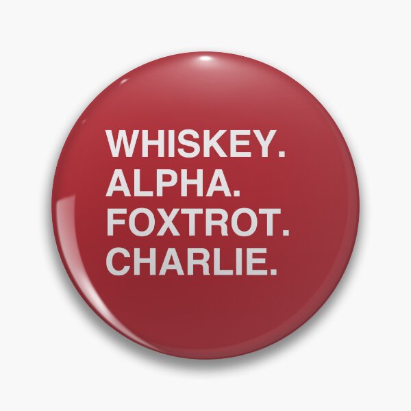 Item preview, Whiskey Alpha Foxtrot Charlie (Wrexham) designed and sold by Confusion101.