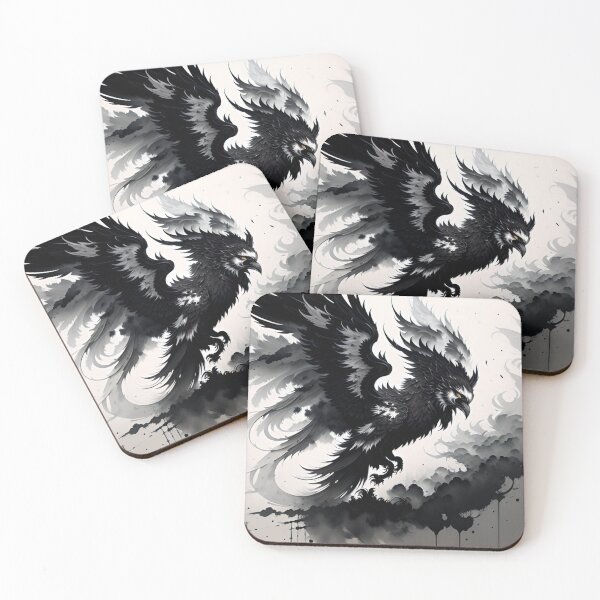 Item preview, Resurrection's Flame: Majestic Phoenix Soaring designed and sold by fkc666.