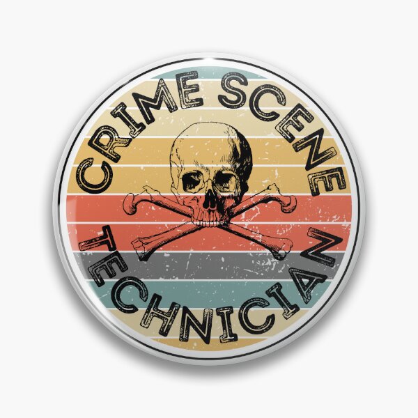 Item preview, Retro Crime Scene Tech Badge designed and sold by SceneOfTheCrime.