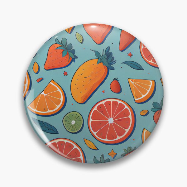 Item preview, Vibrant Fruit Pattern 2 designed and sold by Dreamy-Spirit.