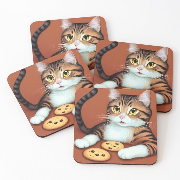Item preview, Cookie Cat designed and sold by CrushyAIDesigns.