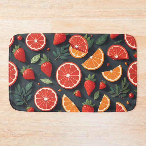 Item preview, Vibrant Fruit Pattern 1 designed and sold by Dreamy-Spirit.