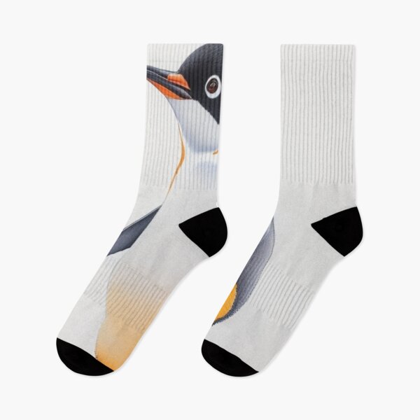 Item preview, Waddle of Wonder - Adorable Penguin Pencil Art for Nursery Decor designed and sold by alchemyaes.