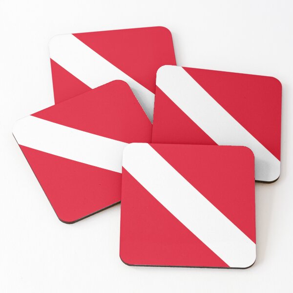 Item preview, Scuba Diver Down Flag Diving Dive designed and sold by Draculaura2009.