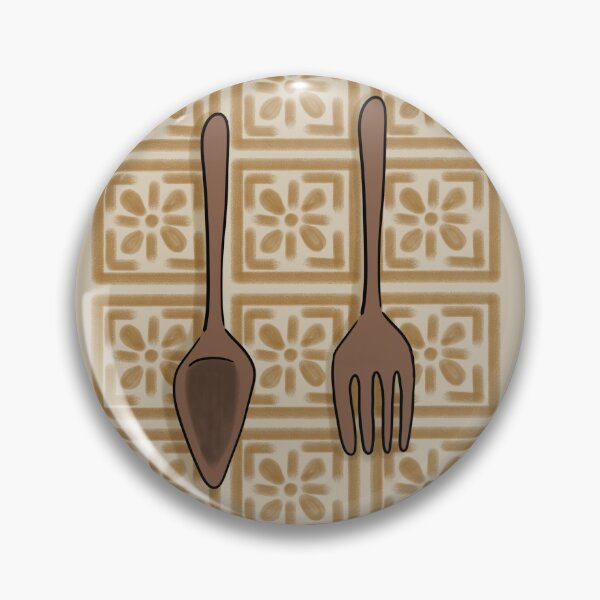 Item preview, Everybody Loves Big Fork and Spoon designed and sold by LivingstonLine.