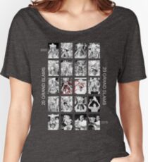 RF 20 Grand Slams Women's Relaxed Fit T-Shirt