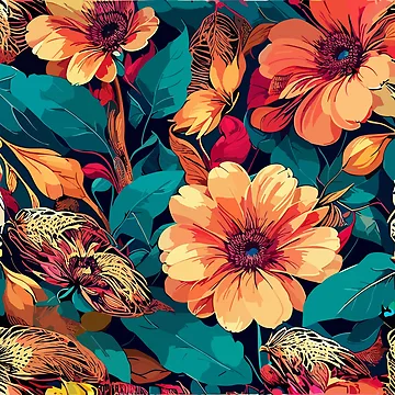 Artwork thumbnail, Spring flower bed II by RKDDesigns