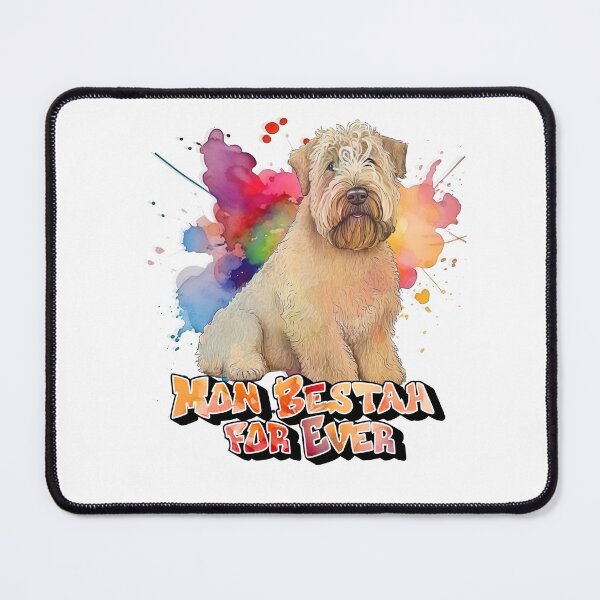 Item preview, Soft-coated Wheaten Terrier, My Bestah for ever, for Terrier lovers, in French designed and sold by isaweb.