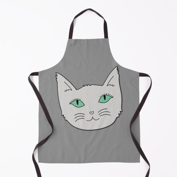 Item preview, kitten with green eyes (no text) designed and sold by shesagiant.