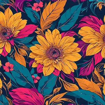 Artwork thumbnail, Spring Flower Bed III by RKDDesigns