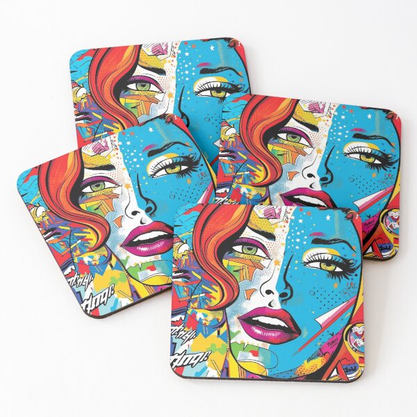 Item preview, Pop Art Vibrant Comic Book Style designed and sold by Gameasty.