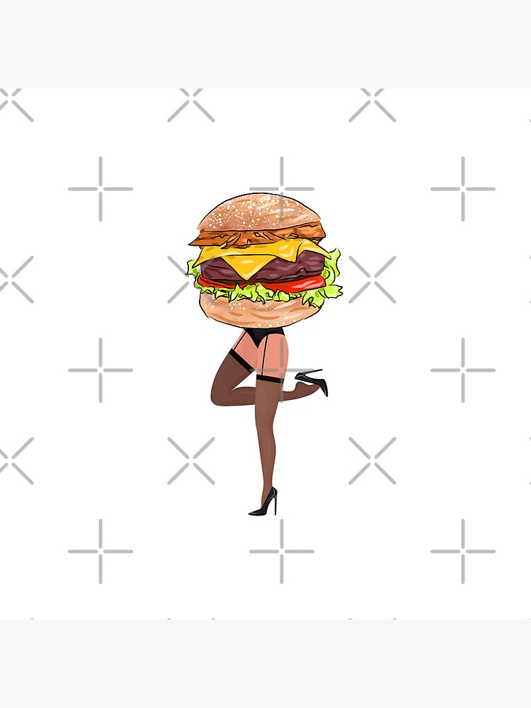 Hamburger Sexy" Pin by celestdg | Redbubble Hamburger Sexy" Pin by celestdg | Redbubble
