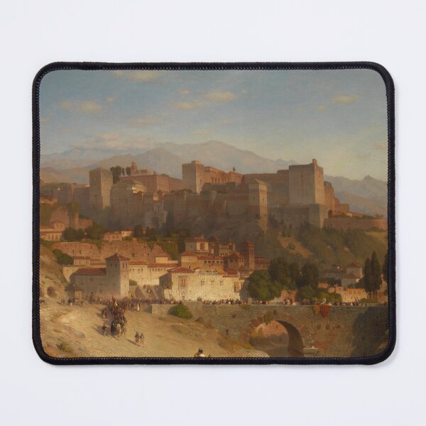 Item preview, The Hill of the Alhambra, Granada | Samuel Colman | 1865 Landscape Art designed and sold by CJET.