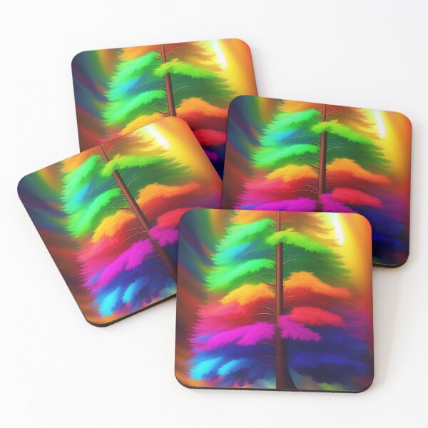 Item preview, Splashes of Quetzalcoatl: A Colorful Tree Journey designed and sold by WhimsyRealm.