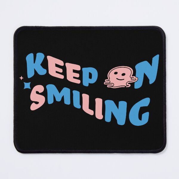 Item preview, Keep on Smiling bogo colorful text melting smiley face designed and sold by julexy.