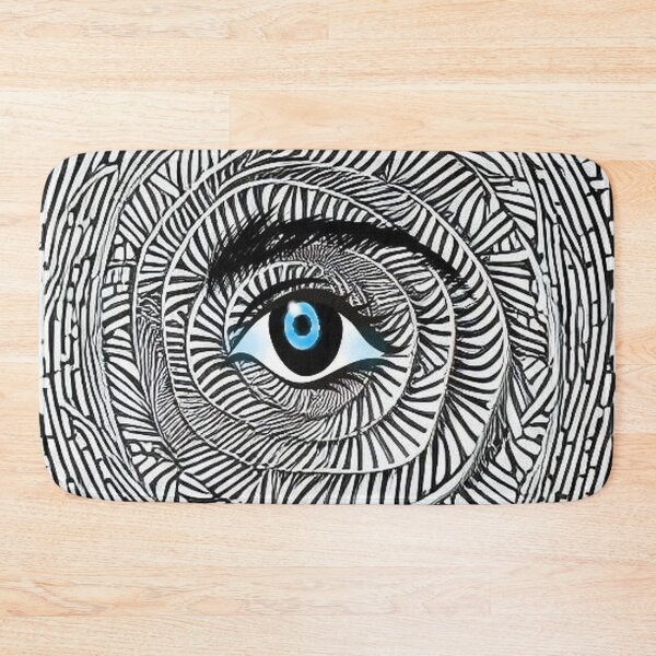Artikelvorschau, Auge im Labyrinth werden wir in einer komplexen Welt beobachtet, die unsere Realität symbolisiert entworfen und verkauft von JaroDesign2023.