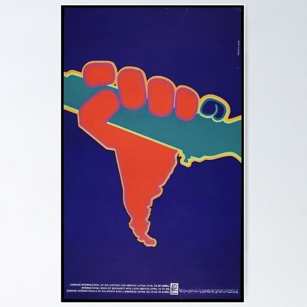 Item preview, Latin America Solidarity  designed and sold by RedWedgee.