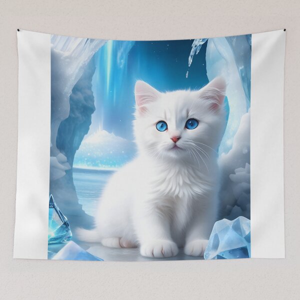 Item preview, Kitty Snowwhite and the Magical Ice Palace designed and sold by YuniaMiyu.