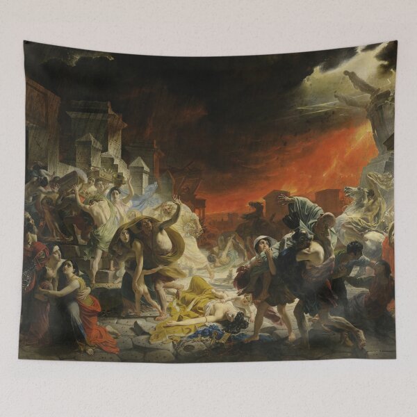 Item preview, The Last Day of Pompeii | Karl Brullov | 1833 Historic Volcano Eruption Art designed and sold by CJET.