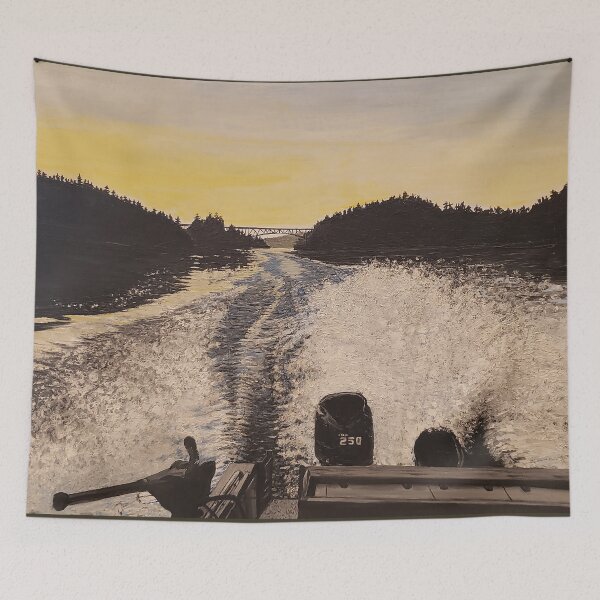 Item preview, Deception Pass From Afar designed and sold by alsbydesign.
