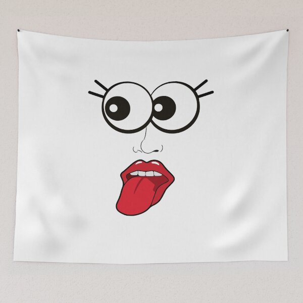 Item preview, crazy tongue designed and sold by Venezuelaaaaa.