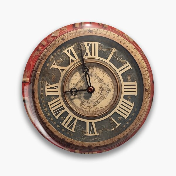 Item preview, Vintage Clock Typography designed and sold by Gameasty.