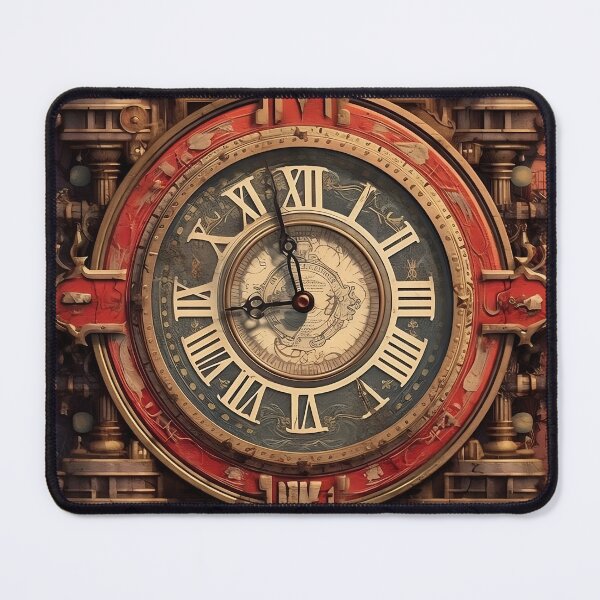 Item preview, Vintage Clock Typography designed and sold by Gameasty.