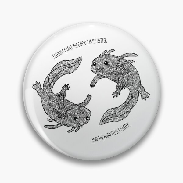Item preview, Axolotl Friends designed and sold by Zen's Doodles.