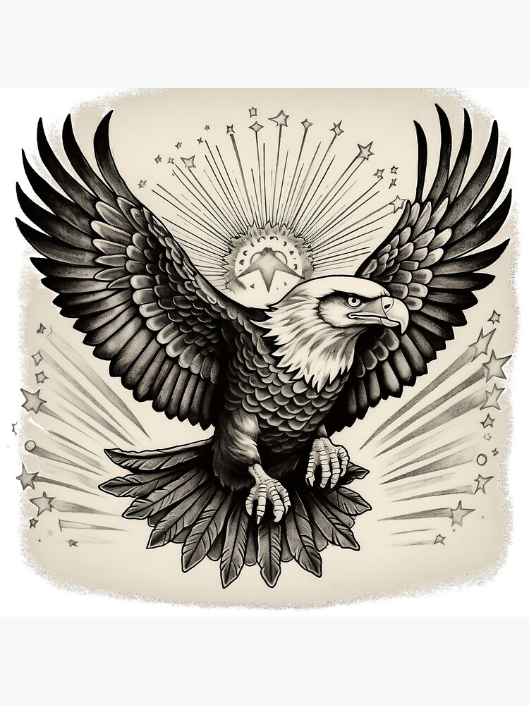 Eagle Tattoo Stock Photos and Images - 123RF