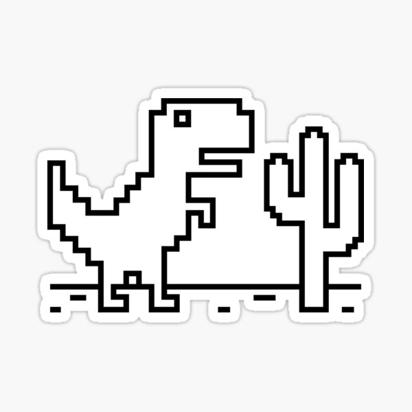 Pixilart - google t-rex game by Stillmisscayde6