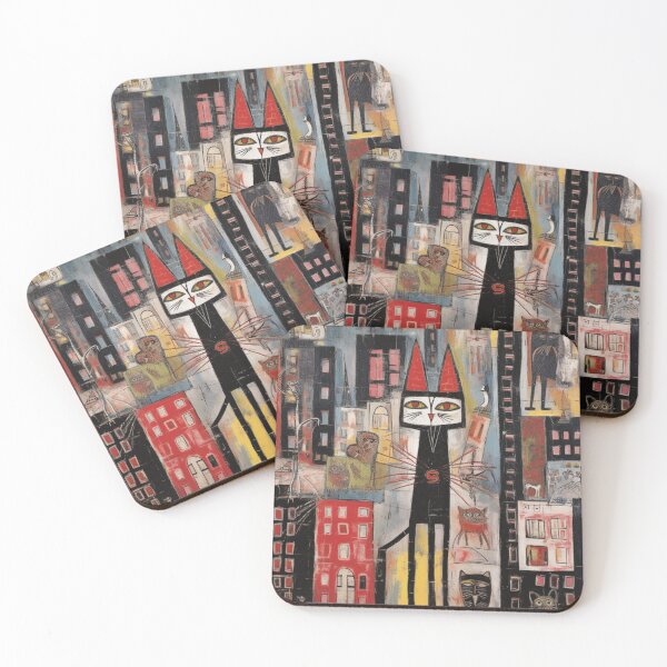 Item preview, Urban Cats Art: Basquone designed and sold by Cat-n-Christ.