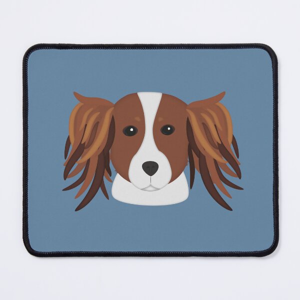 Aperçu de l'œuvre Visage de dessin animé Kooikerhondje créée et vendue par Tillowin.