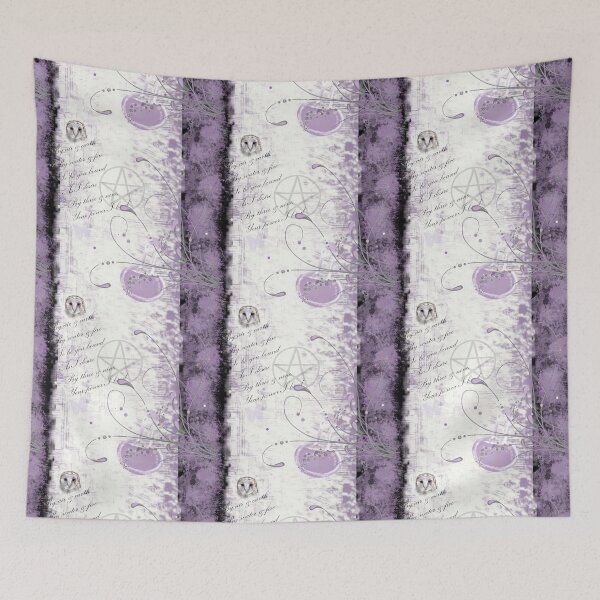 Item preview, Witchy Pattern (lavendar) designed and sold by LL0veDesigns.