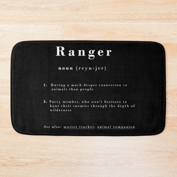 Item preview, RPG Ranger Definition designed and sold by FireflyStudi0s.
