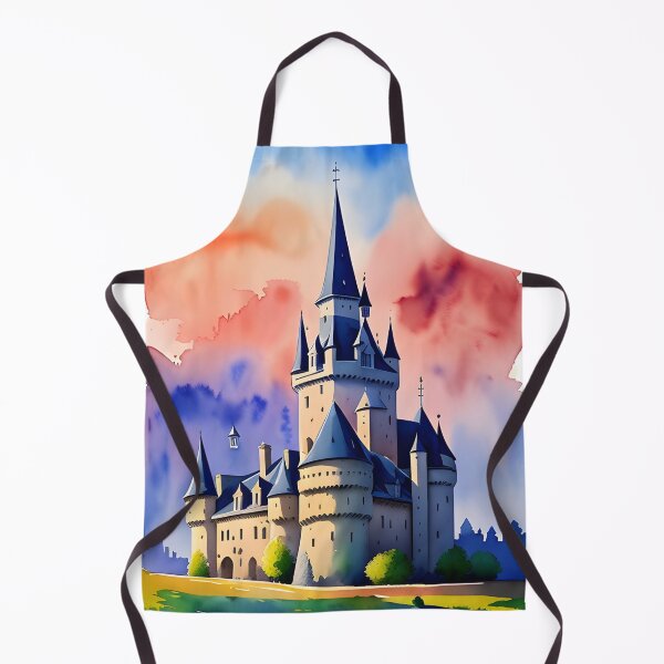 Item preview, Medieval French Castle at Dawn designed and sold by Erika V..