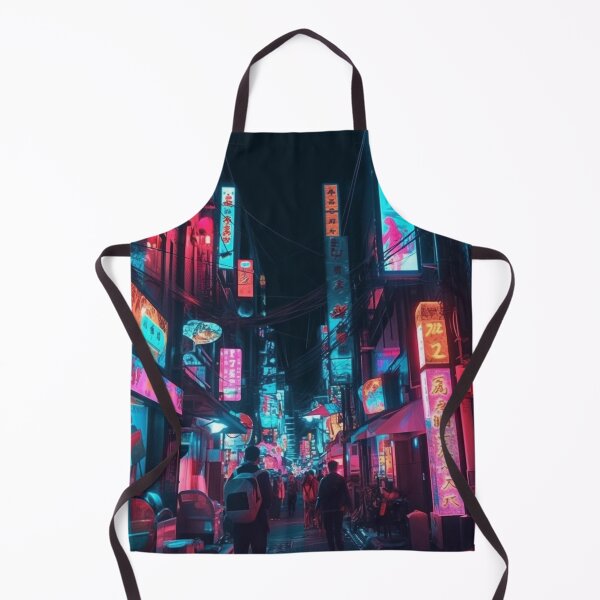 Item preview, Tokyo Nights: Cyberpunk Dreamscape of Neon City Lights designed and sold by OdysseyArtworks.