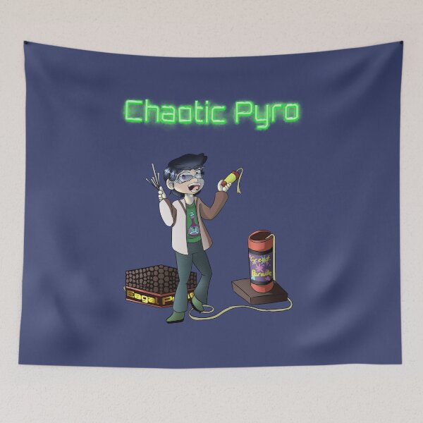 Aperçu de l'œuvre Chaotique Pyro Tony créée et vendue par DarkTunnelCorp.