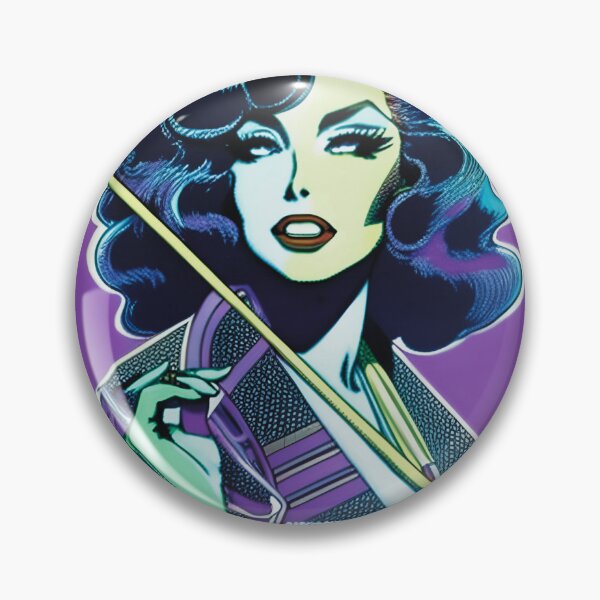 Item preview, Diseño de mujer espía de cómic retro designed and sold by RetroComicQueer.