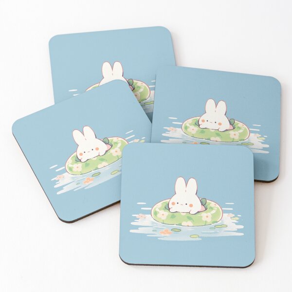 Item preview, Swimming Bunny designed and sold by Snowcloudshop.