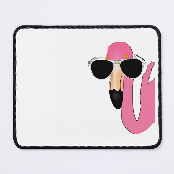 Item preview, pinky funny flamingo with sunglasses designed and sold by Martal Shop.